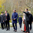 20. oktober: Kronprinsregenten besøker den tidligere fangeleiren Falstad i Trøndelag – nå museum, minnested og senter for menneskerettigheter. Foto: Simen Løvberg Sund, Det kongelige hoff